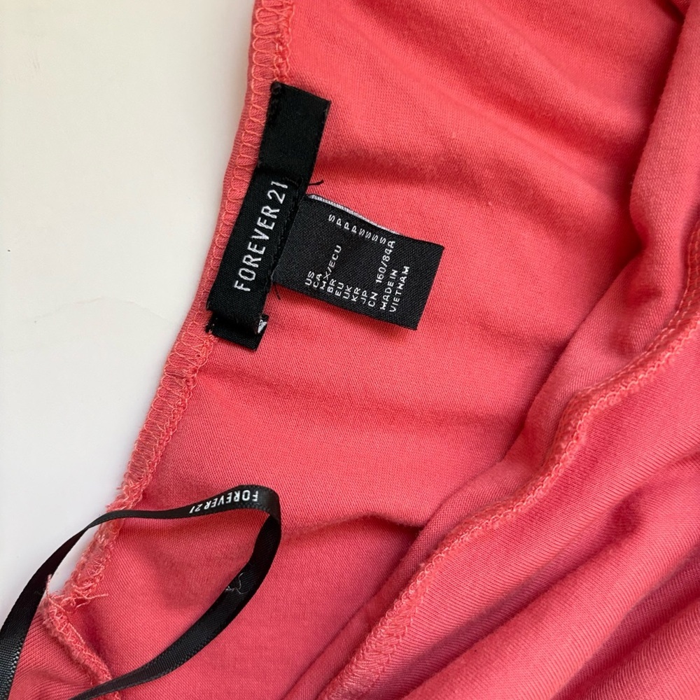 Forever 21 Coral Mini Dress - Picture 10 of 12